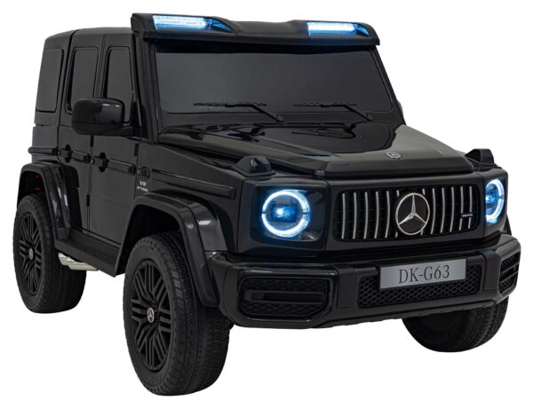 Licencirani auto na akumulator Mercedes Benz G63 AMG XXL 4x4 - dvosjed - crni - Image 23