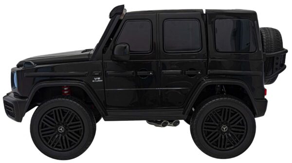 Licencirani auto na akumulator Mercedes Benz G63 AMG XXL 4x4 - dvosjed - crni - Image 24