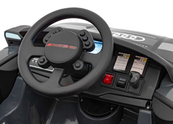 Licencirani auto na akumulator Audi RSQ E-TRON - sivi - Image 9