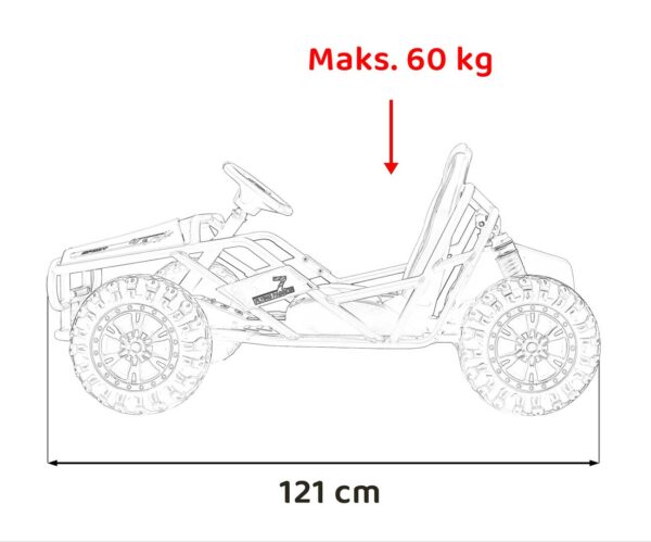 Buggy na akumulator Sport 5 - crni - Image 9