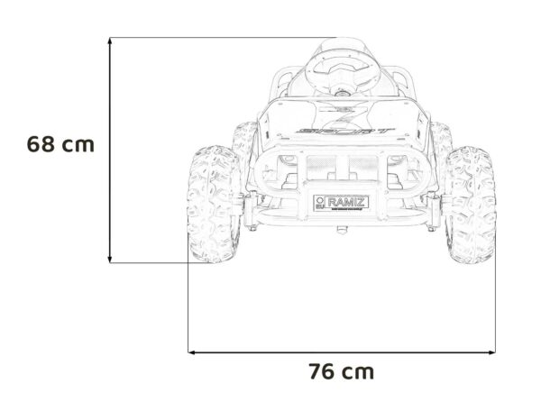 Buggy na akumulator Sport 5 - crni - Image 10