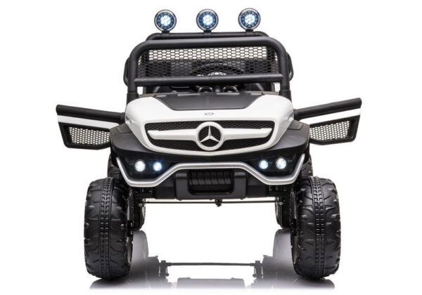 Licencirani auto na akumultor Mercedes Unimog S - bijeli - Image 2