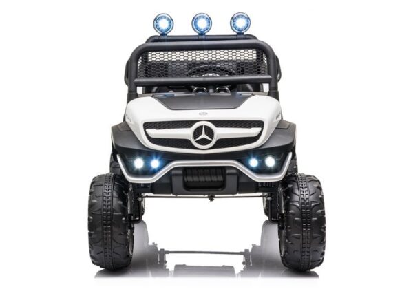 Licencirani auto na akumultor Mercedes Unimog S - bijeli - Image 9