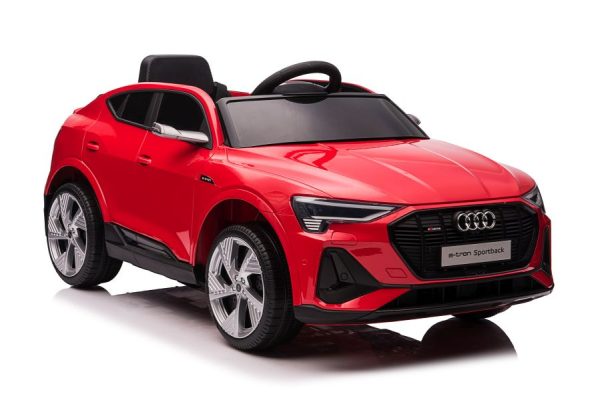 Licencirani auto na akumulator Audi E- Tron QLS-6688 4x4 - crveni