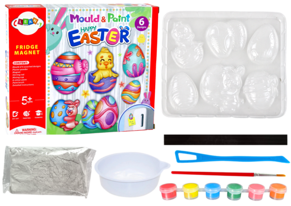 Creative Kit DIY Plaster Casts Easter Egg Painting