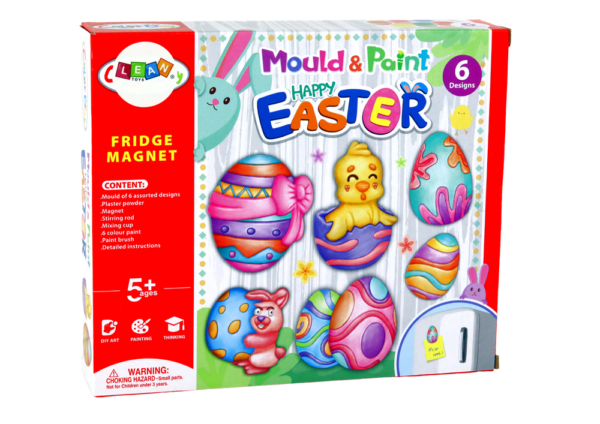 Creative Kit DIY Plaster Casts Easter Egg Painting - Image 4