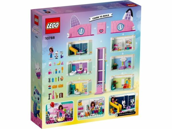 LEGO GABBY'S DOLLHOUSE Gabi's Cat House 10788 - Image 2