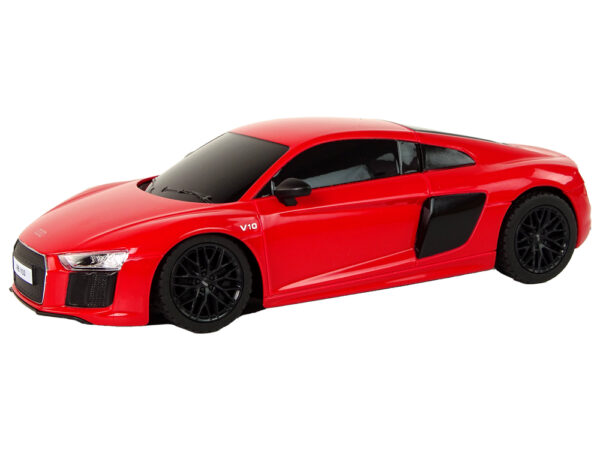 Licencirani auto na daljinsko upravljanje Audi R8 1:24 Rastar - crveni - Image 2