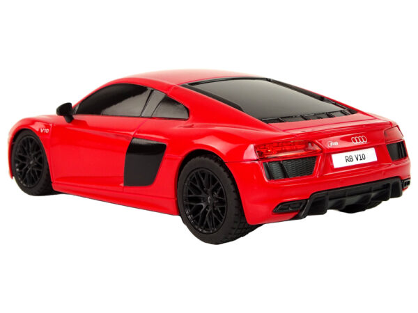 Licencirani auto na daljinsko upravljanje Audi R8 1:24 Rastar - crveni - Image 3