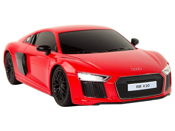 Licencirani auto na daljinsko upravljanje Audi R8 1:24 Rastar - crveni - Image 5