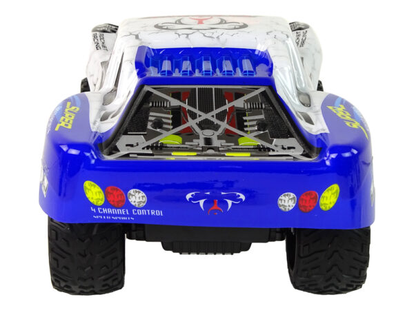 Remote Control Car RC Truck Monster 1:12 White - Image 4