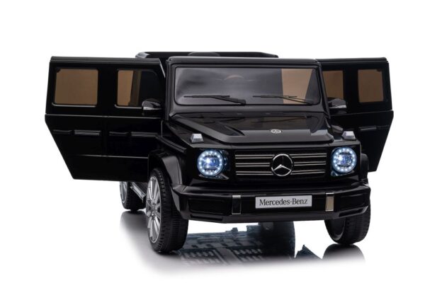 Licencirani auto na akumulator Mercedes G500 Black 4x4 - crni - Image 2