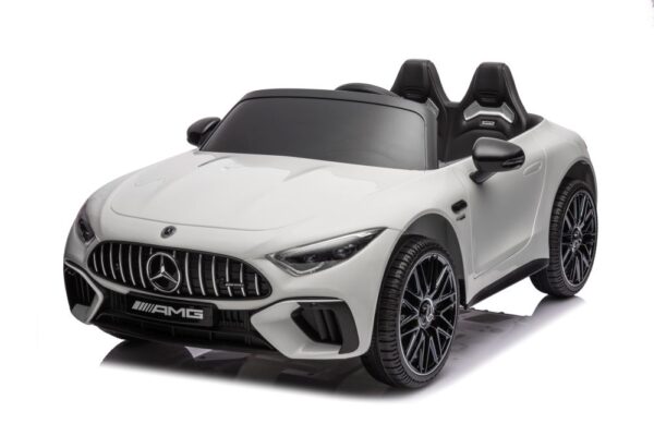 Licencirani auto na akumulator Mercedes AMG SL63  - bijeli - Image 12