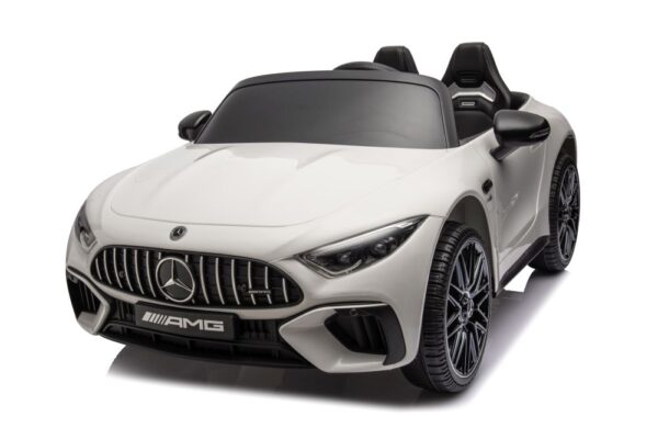 Licencirani auto na akumulator Mercedes AMG SL63  - bijeli - Image 6