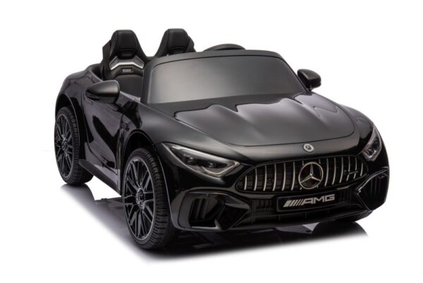 Licencirani auto na akumulator Mercedes AMG SL63  - crni/lakirani