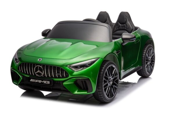 Licencirani auto na akumulator Mercedes AMG SL63  - zeleni/lakirani - Image 15