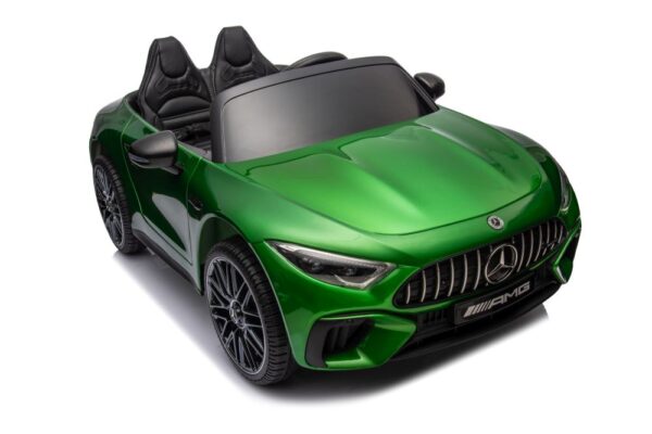 Licencirani auto na akumulator Mercedes AMG SL63  - zeleni/lakirani - Image 8