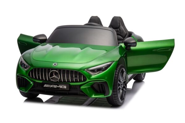 Licencirani auto na akumulator Mercedes AMG SL63  - zeleni/lakirani - Image 11