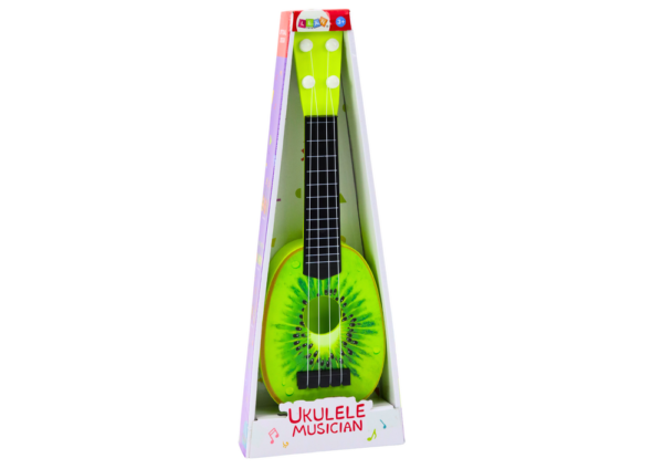 Dječja gitara/ Ukulele sa 4 žice - kivi - Image 3