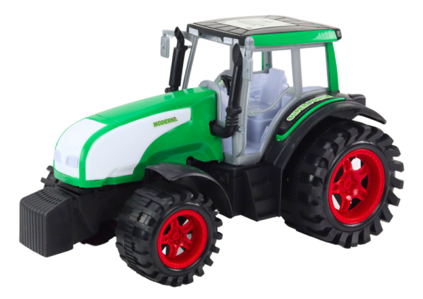 Large Farm Tractor Agricultural Drive Green - Image 2