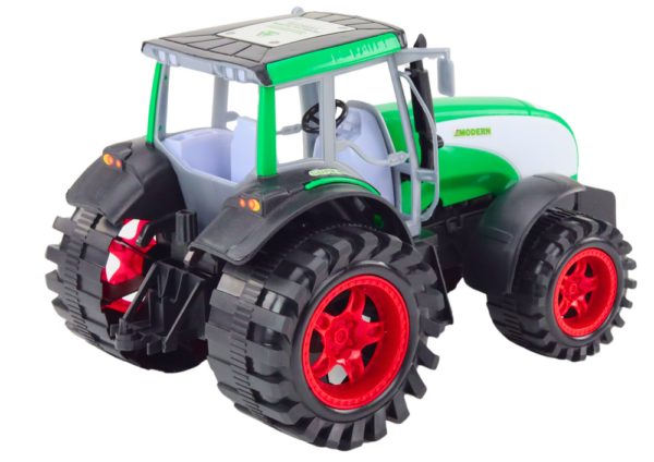 Large Farm Tractor Agricultural Drive Green - Image 3