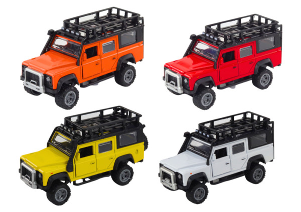 Off-Road Car 1:32 Lights Sounds Drive Opening Doors Metal - Image 2