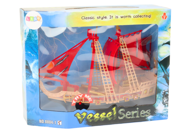 Pirate Ship Lights Sounds Wheels Black - Image 4