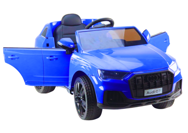 Audi Q7 Blue Painted Battery Car - Image 2