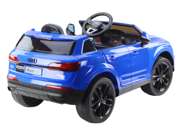 Audi Q7 Blue Painted Battery Car - Image 4