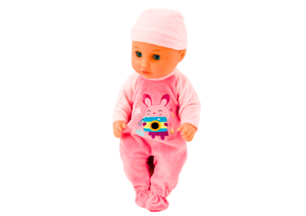 Baby Doll In Pink Pajamas Peeing Bottle Pacifier Sounds - Image 2