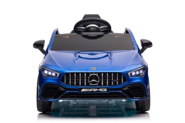 Licencirani auto na akumulator Mercedes CLA 45s AMG 4×4 – plavii/lakirani - Image 2