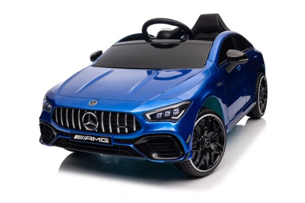 Licencirani auto na akumulator Mercedes CLA 45s AMG 4×4 – plavii/lakirani - Image 10