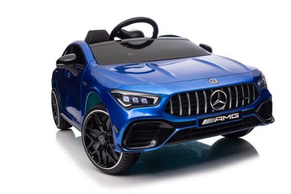 Licencirani auto na akumulator Mercedes CLA 45s AMG 4×4 – plavii/lakirani - Image 11