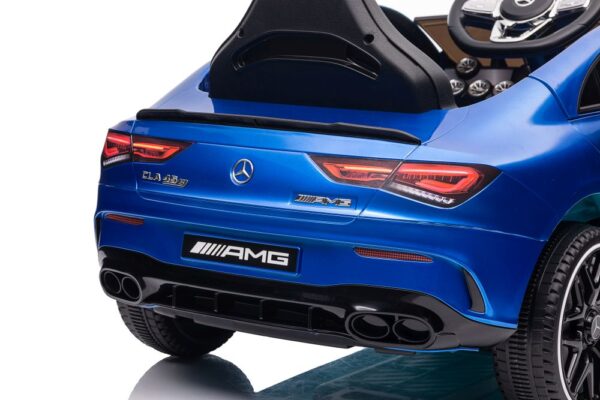 Licencirani auto na akumulator Mercedes CLA 45s AMG 4×4 – plavii/lakirani - Image 17