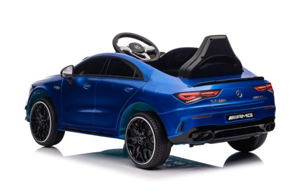 Licencirani auto na akumulator Mercedes CLA 45s AMG 4×4 – plavii/lakirani - Image 4