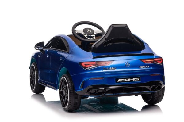 Licencirani auto na akumulator Mercedes CLA 45s AMG 4×4 – plavii/lakirani - Image 5