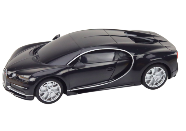 Remote Control Car Bugatti Veyron Chiron 1:24 Black - Image 2