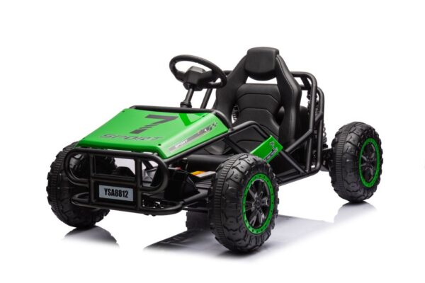 Battery Car Buggy A8812 Green 24V - Image 2