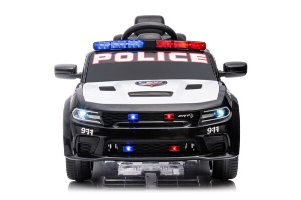 Licencirani policijski auto na akumulator Dodge Charger - crno/bijeli - Image 8