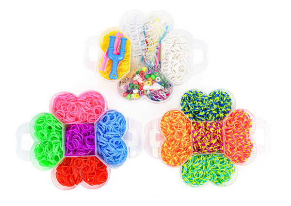 Set of Rubber Bands for Making DIY Bracelets 4500 Pieces - Image 3