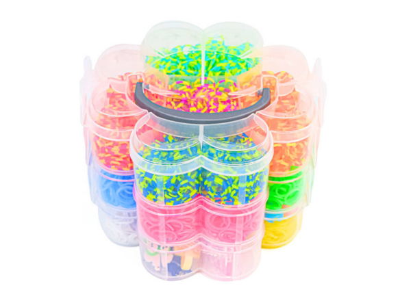 Set of Rubber Bands for Making DIY Bracelets 4500 Pieces - Image 4