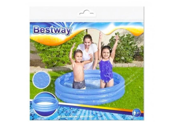 Inflatable Pool Blue 122 cm x 25 cm Bestway 51025 - Image 3