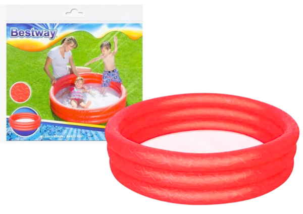 Inflatable Pool Red 122 cm x 25 cm Bestway 51025