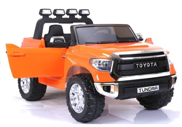 Licencirani auto na akumulator Toyota Tundra - dvosjed - narančasta - Image 2