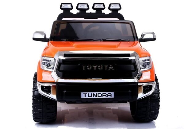 Licencirani auto na akumulator Toyota Tundra - dvosjed - narančasta - Image 4