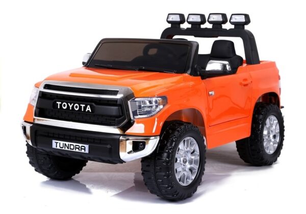 Licencirani auto na akumulator Toyota Tundra - dvosjed - narančasta - Image 5