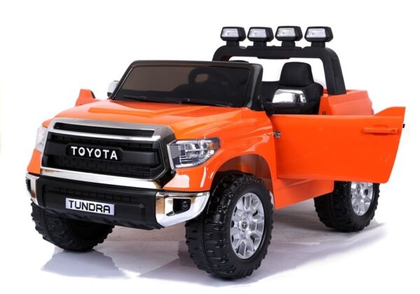 Licencirani auto na akumulator Toyota Tundra - dvosjed - narančasta - Image 6