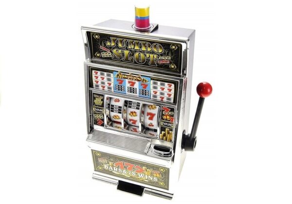 Big Slot Machine Casino With Sounds Money Bank - Image 3