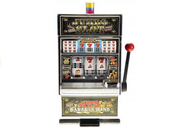 Big Slot Machine Casino With Sounds Money Bank - Image 2