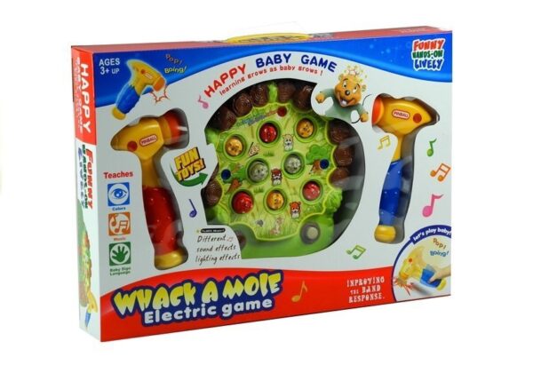 Whack a Mole Electric Game Toy Hammers with Sounds - Image 5